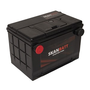 SKANBATT Startbatteri 12V 80AH 800CCA