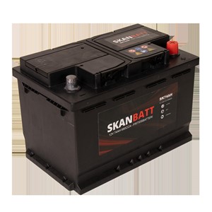 SKANBATT Fritidsbatteri 12V 74AH 680CCA