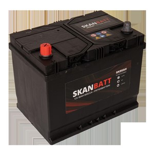 SKANBATT Fritidsbatteri 12V 80AH 600CCA