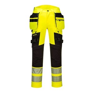 DX442 - DX4 HI-VIS HÅNDVERKSBUKSE GUL EU48